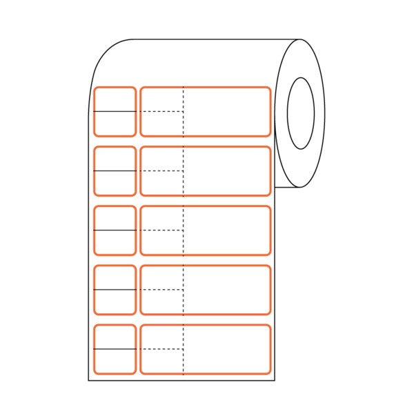 Misys / Sunquest - Multi Set Label MSL - Perf-Cut 1 3 x 4 3, PK8